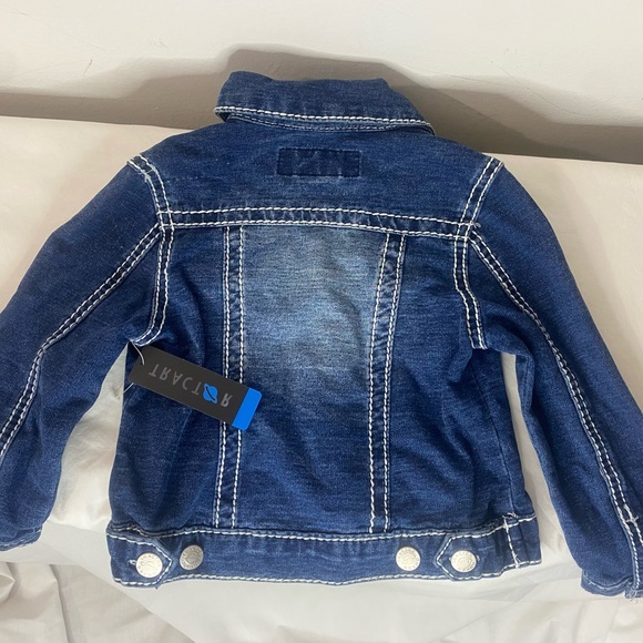 Toddler Denim Jean Jacket Stylish new with tags - Picture 2 of 7